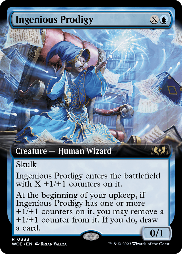 Ingenious Prodigy (Extended Art) [Wilds of Eldraine] | Gam3 Escape