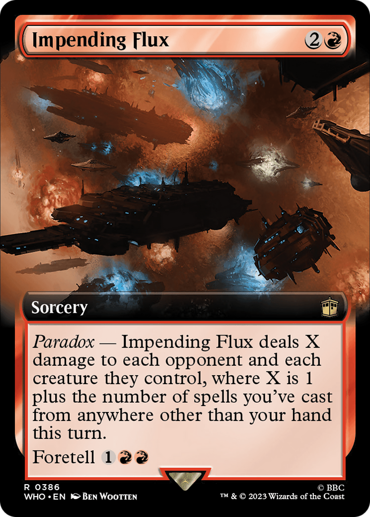 Impending Flux (Extended Art) [Doctor Who] | Gam3 Escape