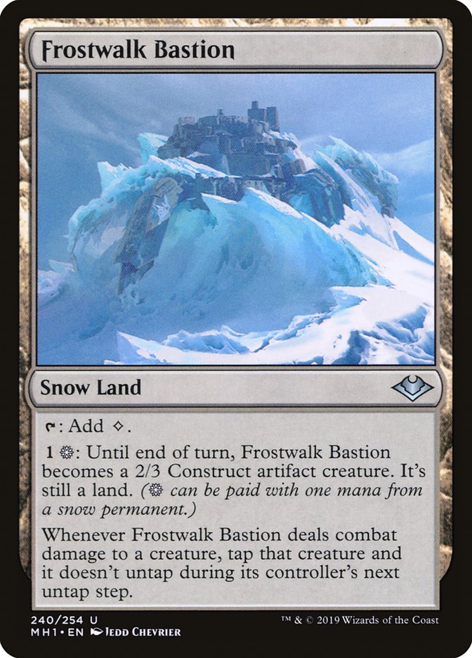 Frostwalk Bastion [Modern Horizons] | Gam3 Escape