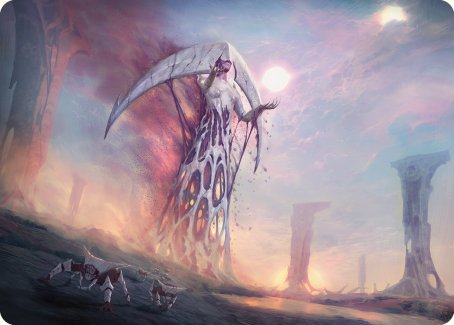 White Sun's Twilight Art Card [Phyrexia: All Will Be One Art Series] | Gam3 Escape