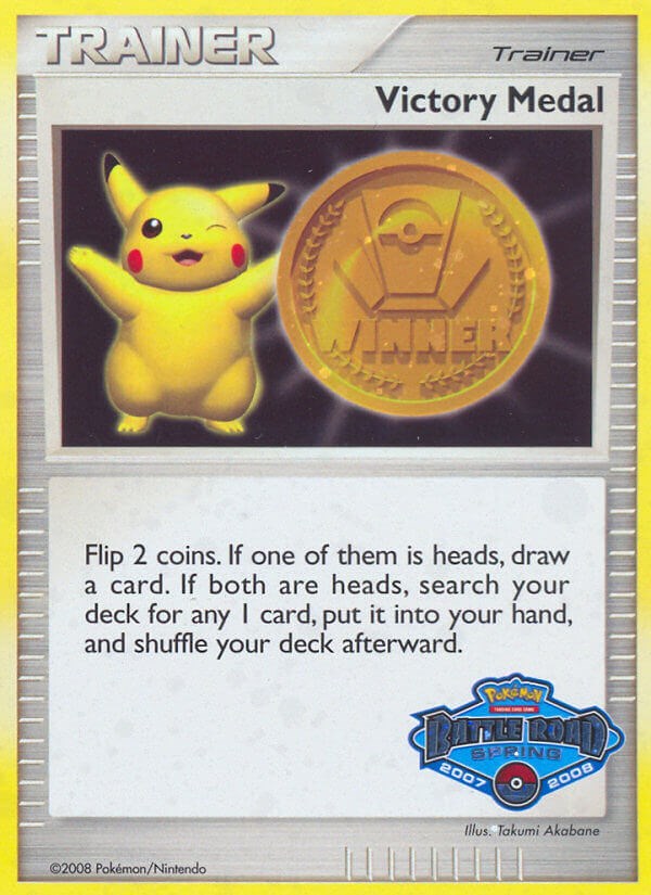 Victory Medal (2007-2008) (Battle Road Spring) [League & Championship Cards] | Gam3 Escape