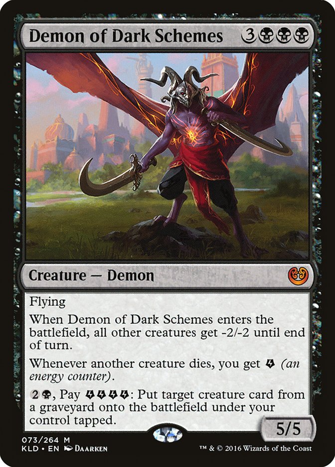 Demon of Dark Schemes [Kaladesh] | Gam3 Escape