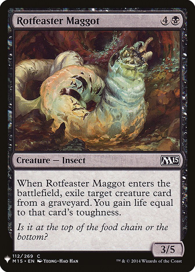 Rotfeaster Maggot [Mystery Booster] | Gam3 Escape