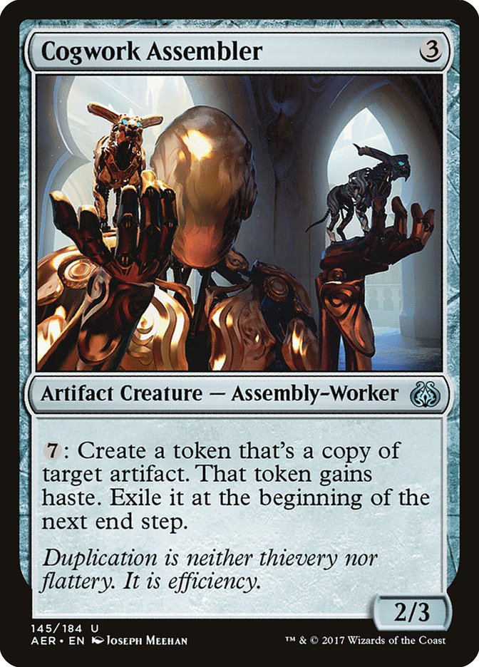 Cogwork Assembler [Aether Revolt] | Gam3 Escape