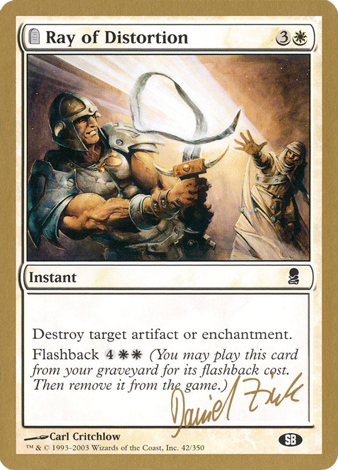 Ray of Distortion (Daniel Zink) (SB) [World Championship Decks 2003] | Gam3 Escape