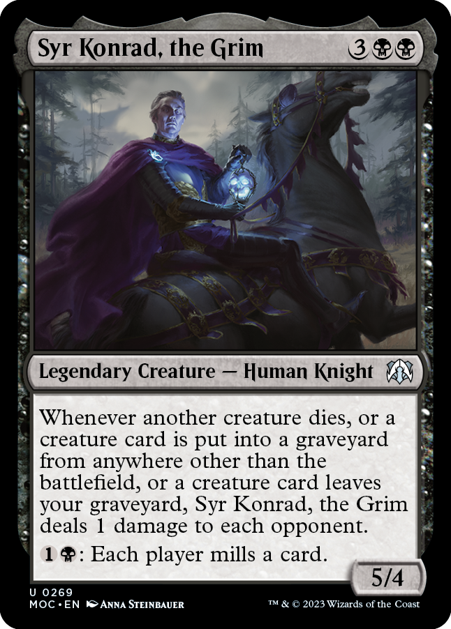 Syr Konrad, the Grim [March of the Machine Commander] | Gam3 Escape