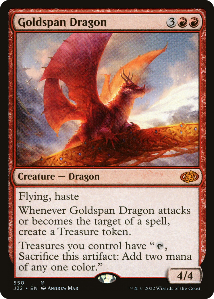 Goldspan Dragon [Jumpstart 2022] | Gam3 Escape