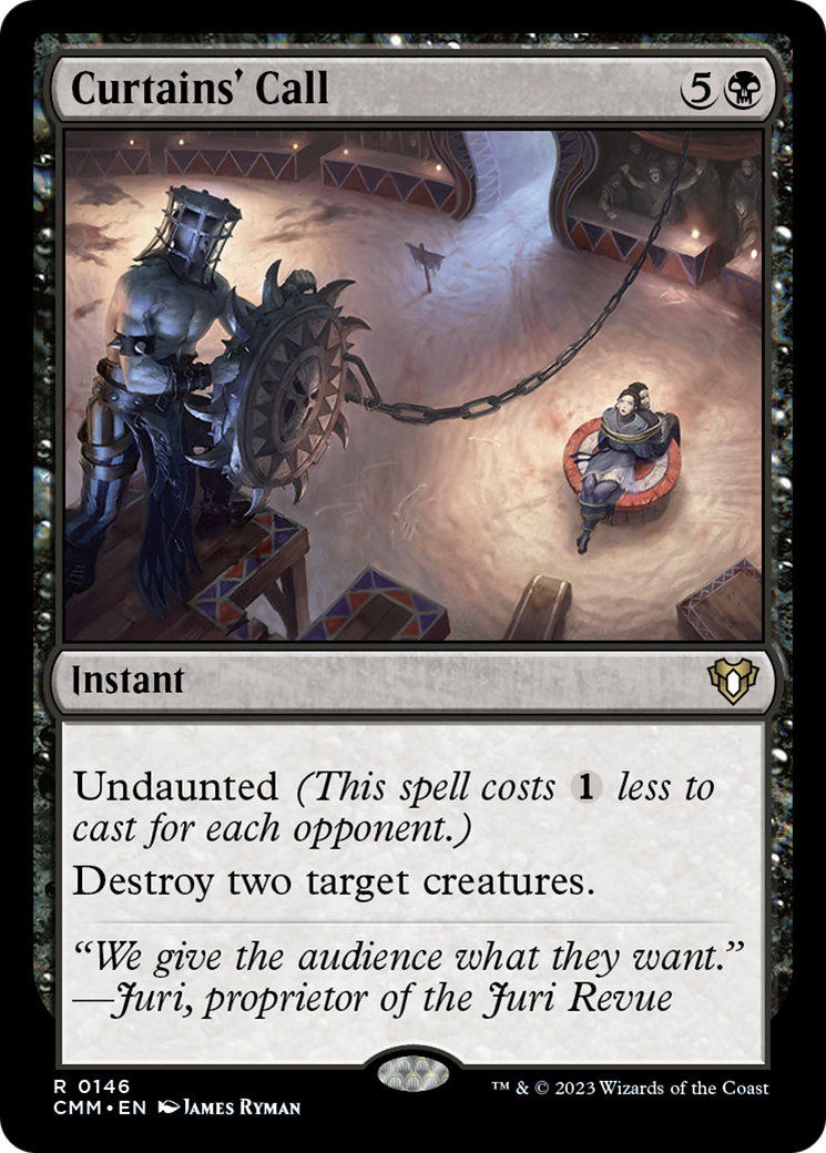 Curtains' Call [Commander Masters] | Gam3 Escape