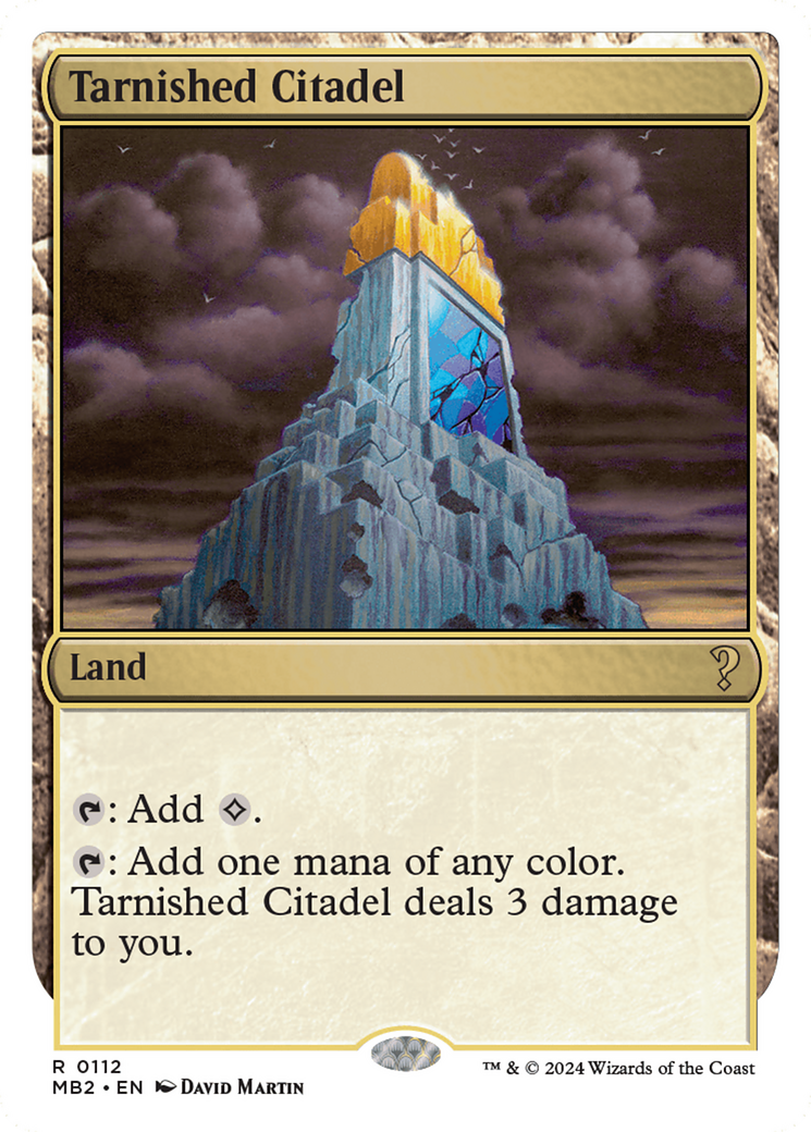 Tarnished Citadel (White Border) [Mystery Booster 2] | Gam3 Escape