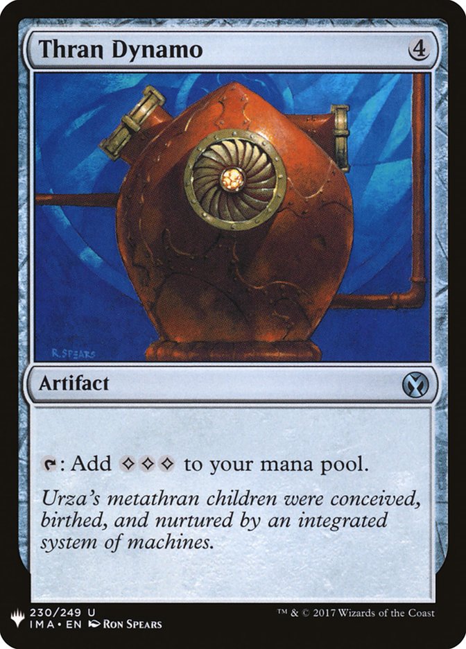 Thran Dynamo [Mystery Booster] | Gam3 Escape