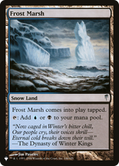 Frost Marsh [The List Reprints] | Gam3 Escape