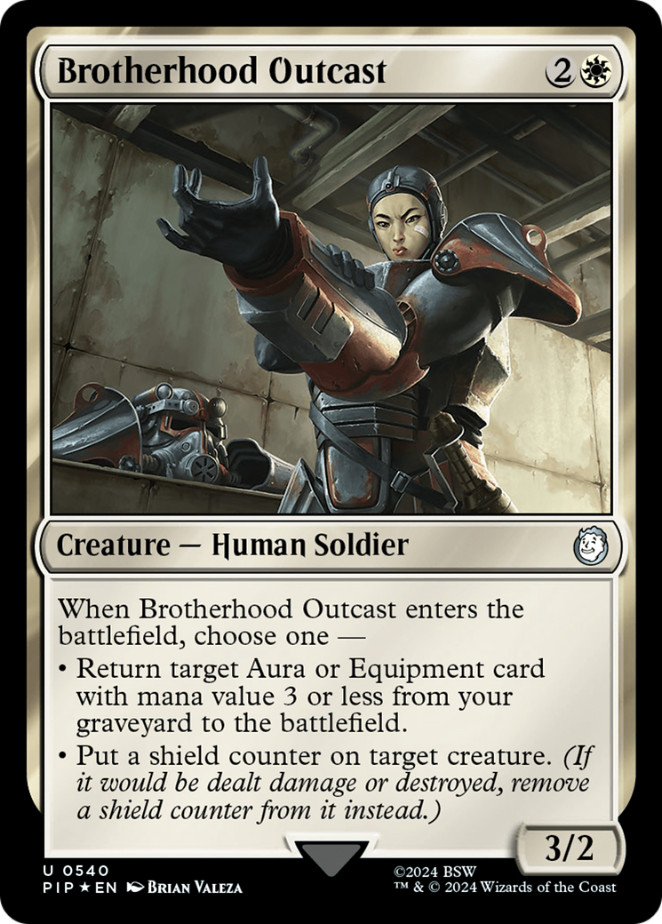 Brotherhood Outcast (Surge Foil) [Fallout] | Gam3 Escape