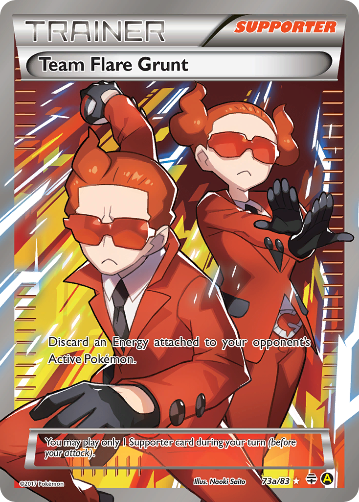 Team Flare Grunt (73a/83) [Alternate Art Promos] | Gam3 Escape