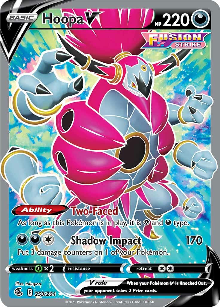 Hoopa V (253/264) [Sword & Shield: Fusion Strike] | Gam3 Escape