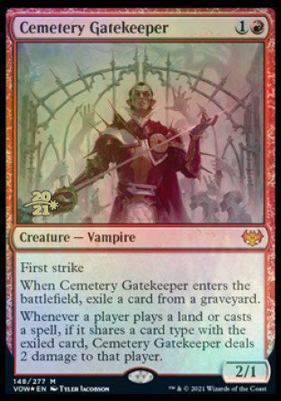 Cemetery Gatekeeper [Innistrad: Crimson Vow Prerelease Promos] | Gam3 Escape