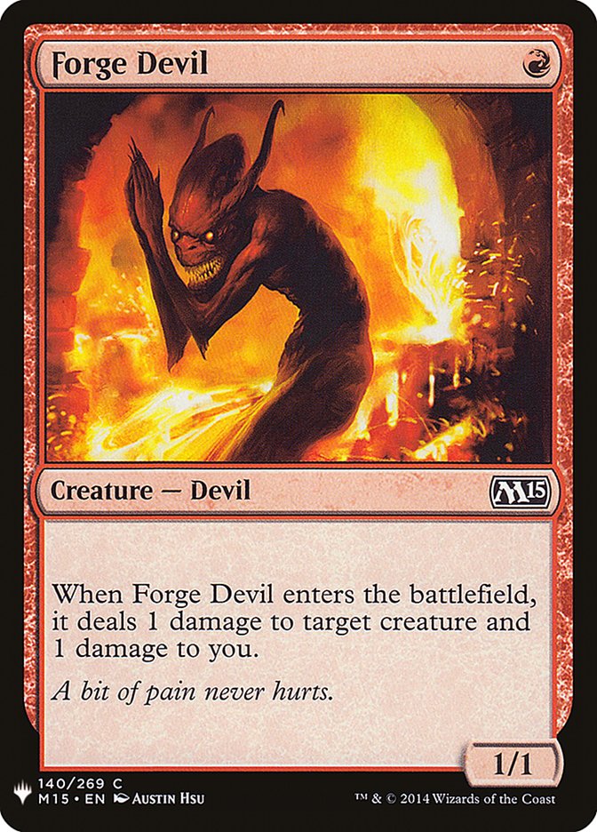 Forge Devil [Mystery Booster] | Gam3 Escape