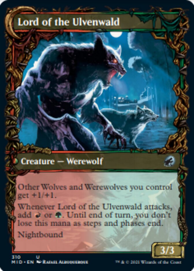 Kessig Naturalist // Lord of the Ulvenwald (Showcase Equinox) [Innistrad: Midnight Hunt] | Gam3 Escape
