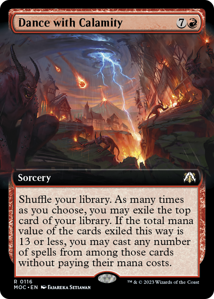 Dance with Calamity (Extended Art) [March of the Machine Commander] | Gam3 Escape