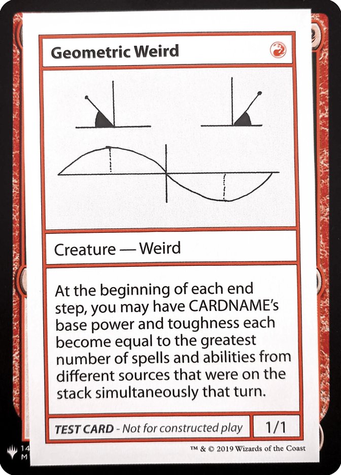 Geometric Weird [Mystery Booster Playtest Cards] | Gam3 Escape