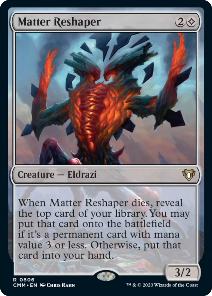 Matter Reshaper [Commander Masters] | Gam3 Escape