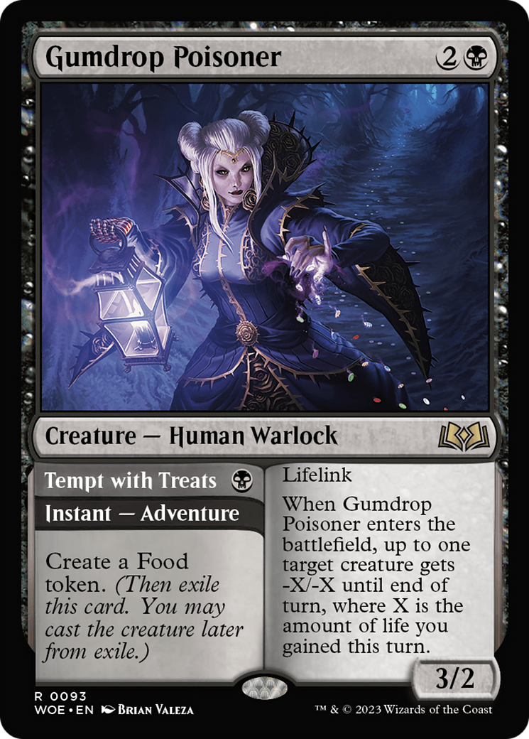 Gumdrop Poisoner // Tempt with Treats [Wilds of Eldraine] | Gam3 Escape