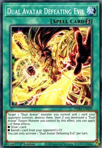 Dual Avatar Defeating Evil [PHRA-EN059] Common | Gam3 Escape