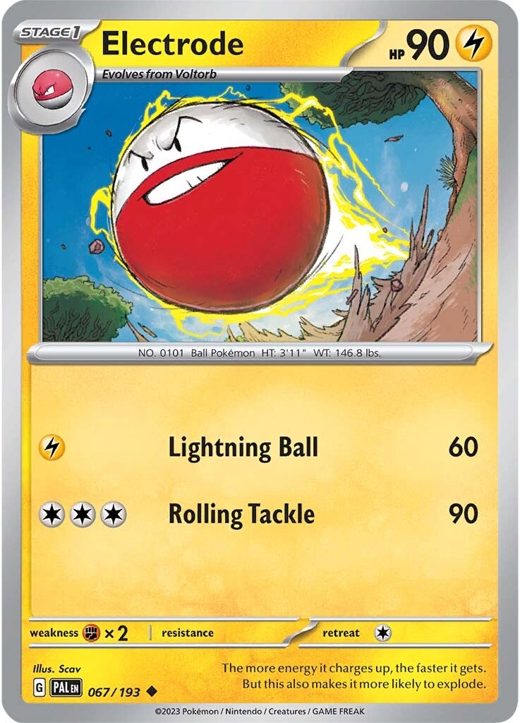 Electrode (067/193) [Scarlet & Violet: Paldea Evolved] | Gam3 Escape