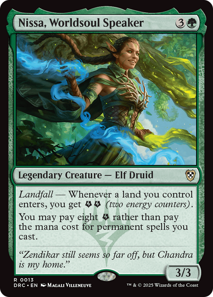 Nissa, Worldsoul Speaker [Aetherdrift Commander] | Gam3 Escape