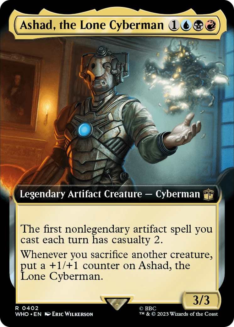 Ashad, the Lone Cyberman (Extended Art) [Doctor Who] | Gam3 Escape