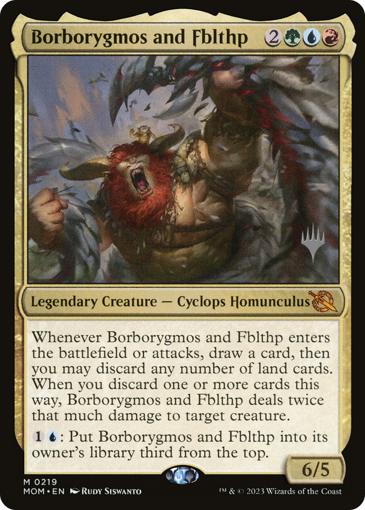 Borborygmos and Fblthp (Promo Pack) [March of the Machine Promos] | Gam3 Escape