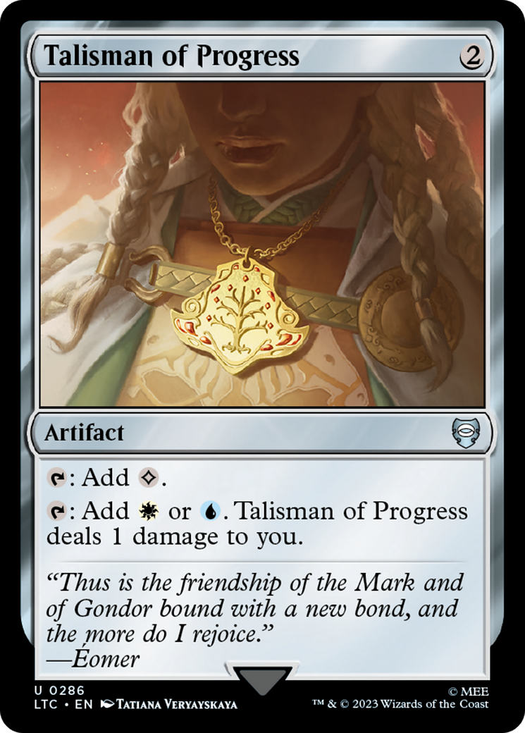 Talisman of Progress [The Lord of the Rings: Tales of Middle-Earth Commander] | Gam3 Escape