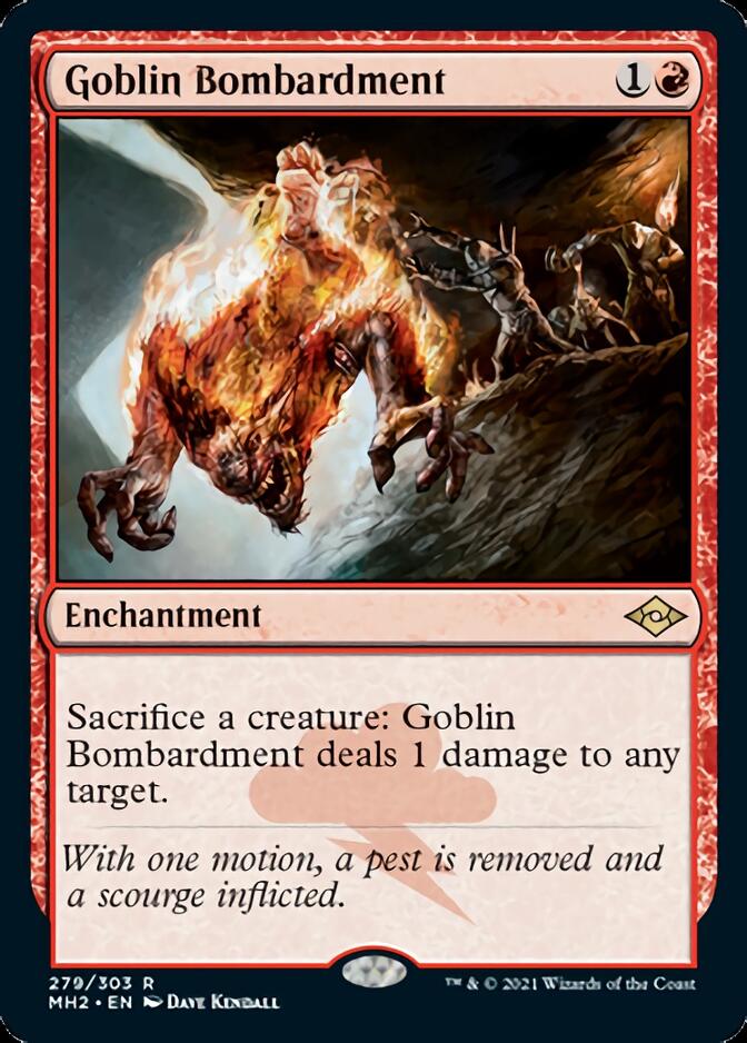 Goblin Bombardment (Foil Etched) [Modern Horizons 2] | Gam3 Escape