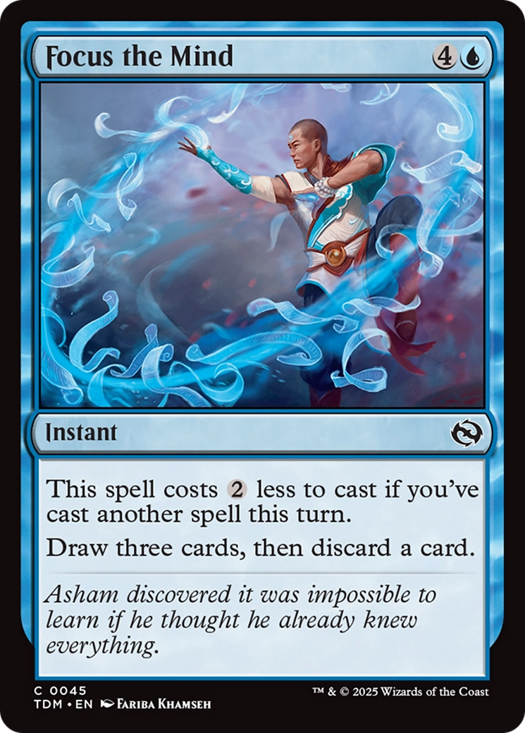 Focus the Mind [Tarkir: Dragonstorm] | Gam3 Escape