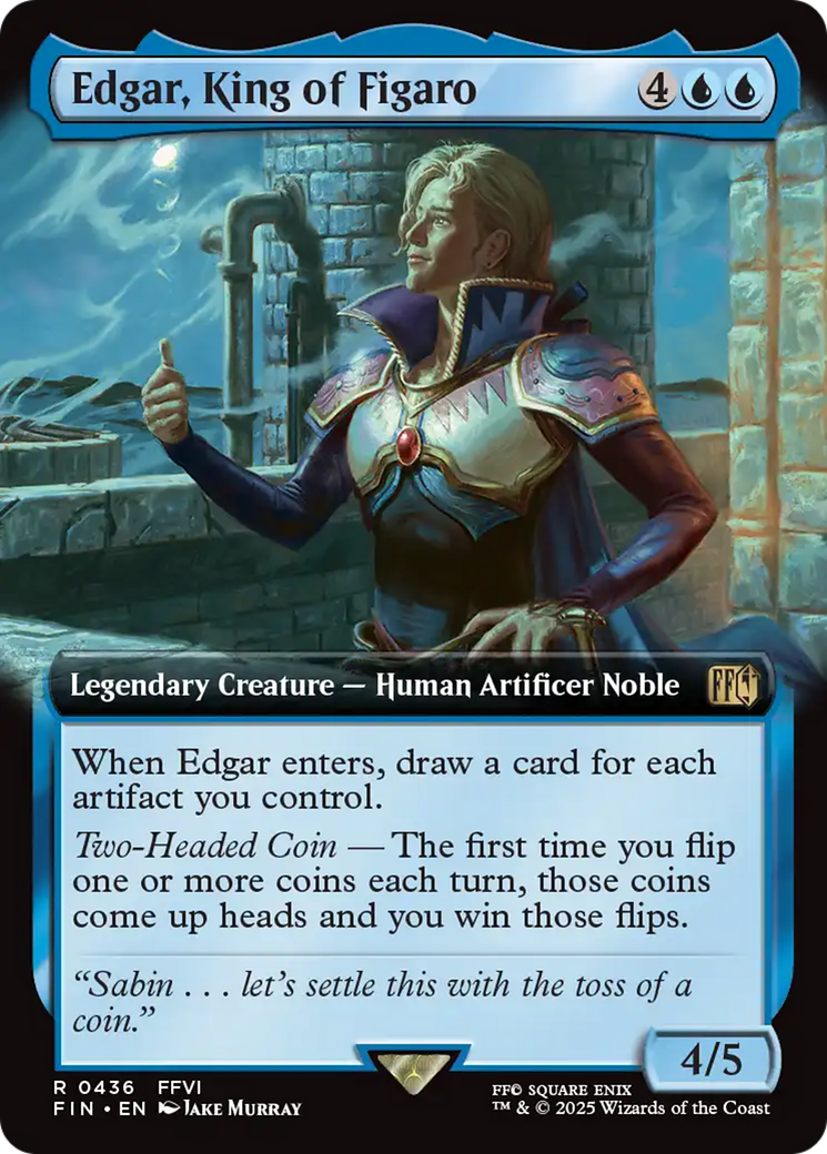 Edgar, King of Figaro (Extended Art) [FINAL FANTASY] | Gam3 Escape