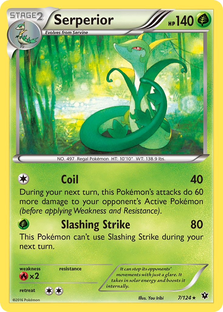 Serperior (7/124) [XY: Fates Collide] | Gam3 Escape