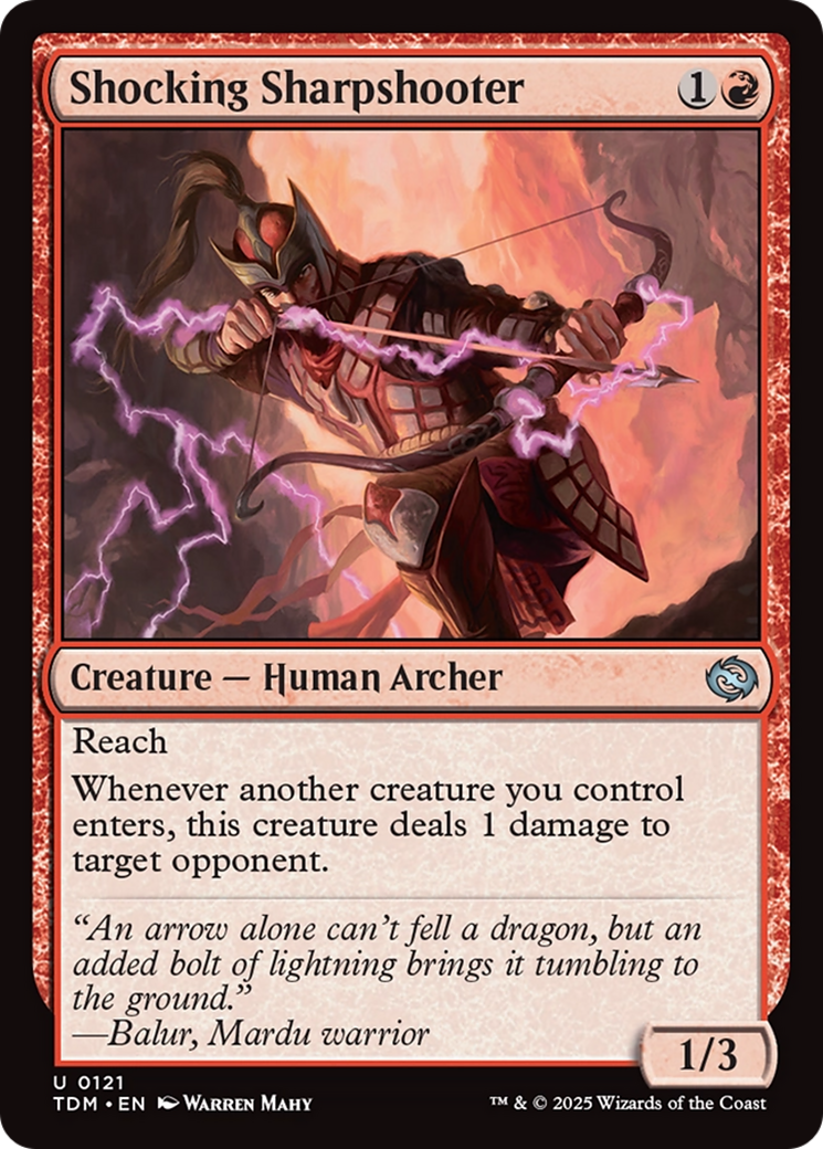Shocking Sharpshooter [Tarkir: Dragonstorm] | Gam3 Escape