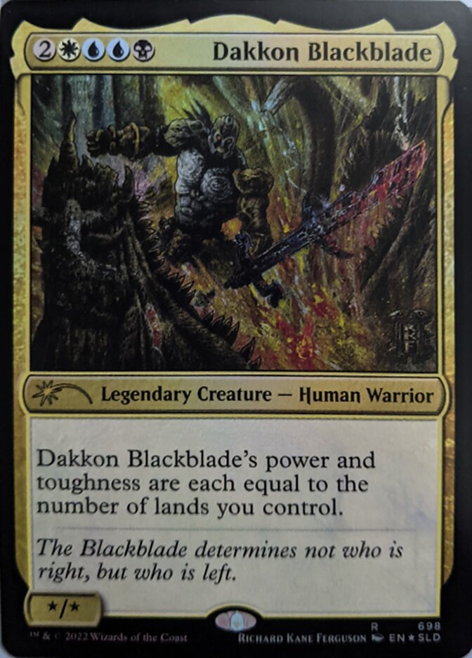 Dakkon Blackblade [Secret Lair Drop Promos] | Gam3 Escape