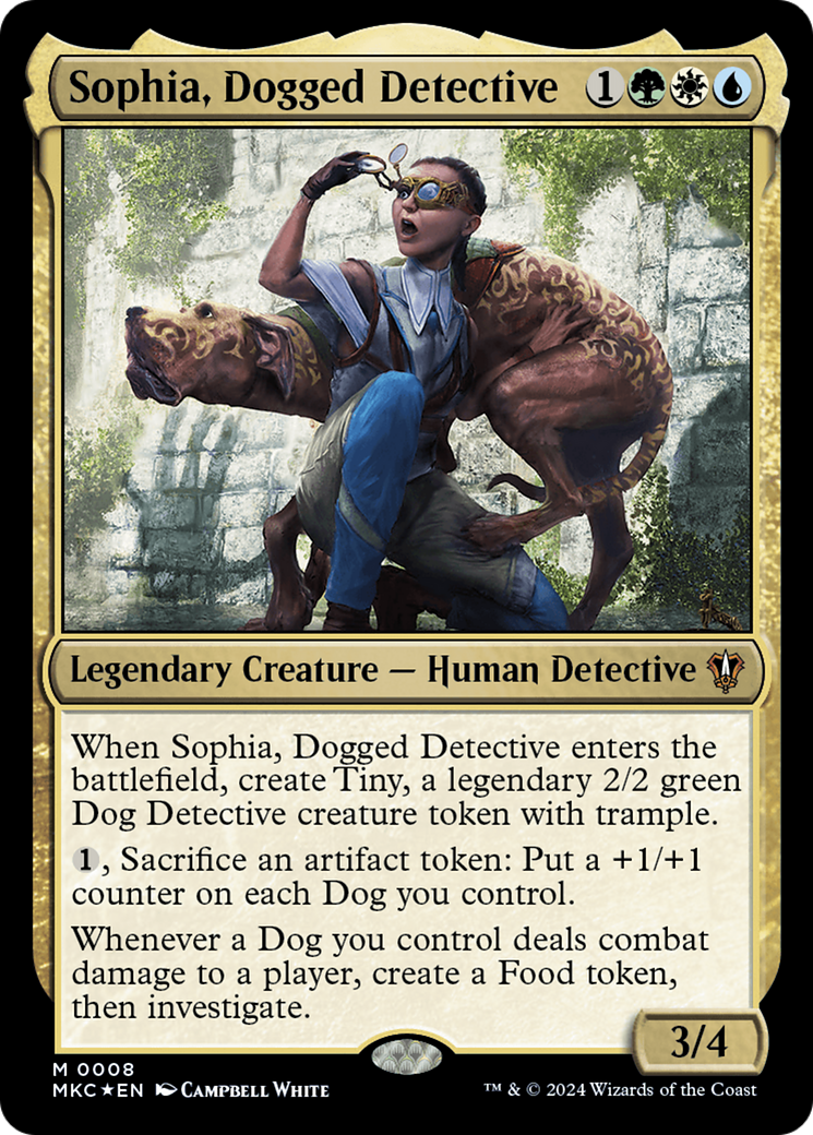 Sophia, Dogged Detective [Murders at Karlov Manor Commander] | Gam3 Escape