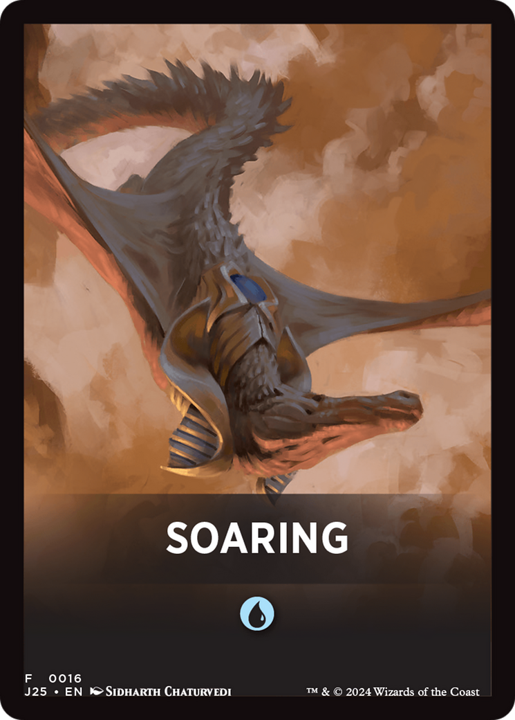 Soaring Theme Card [Foundations Jumpstart Front Cards] | Gam3 Escape