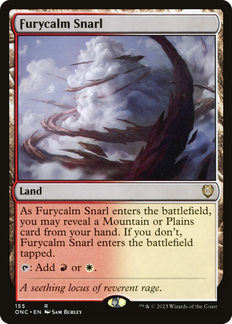 Furycalm Snarl [Phyrexia: All Will Be One Commander] | Gam3 Escape