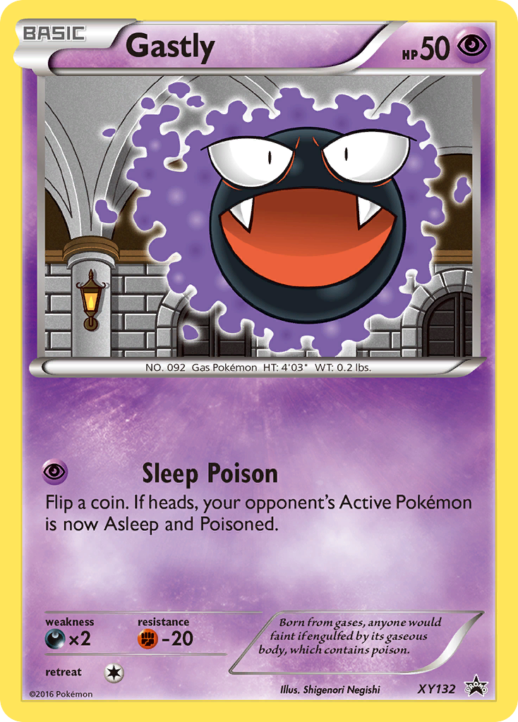 Gastly (XY132) [XY: Black Star Promos] | Gam3 Escape