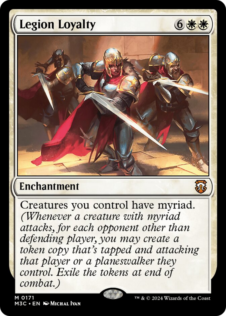 Legion Loyalty (Ripple Foil) [Modern Horizons 3 Commander] | Gam3 Escape