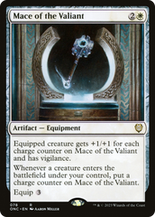 Mace of the Valiant [Phyrexia: All Will Be One Commander] | Gam3 Escape