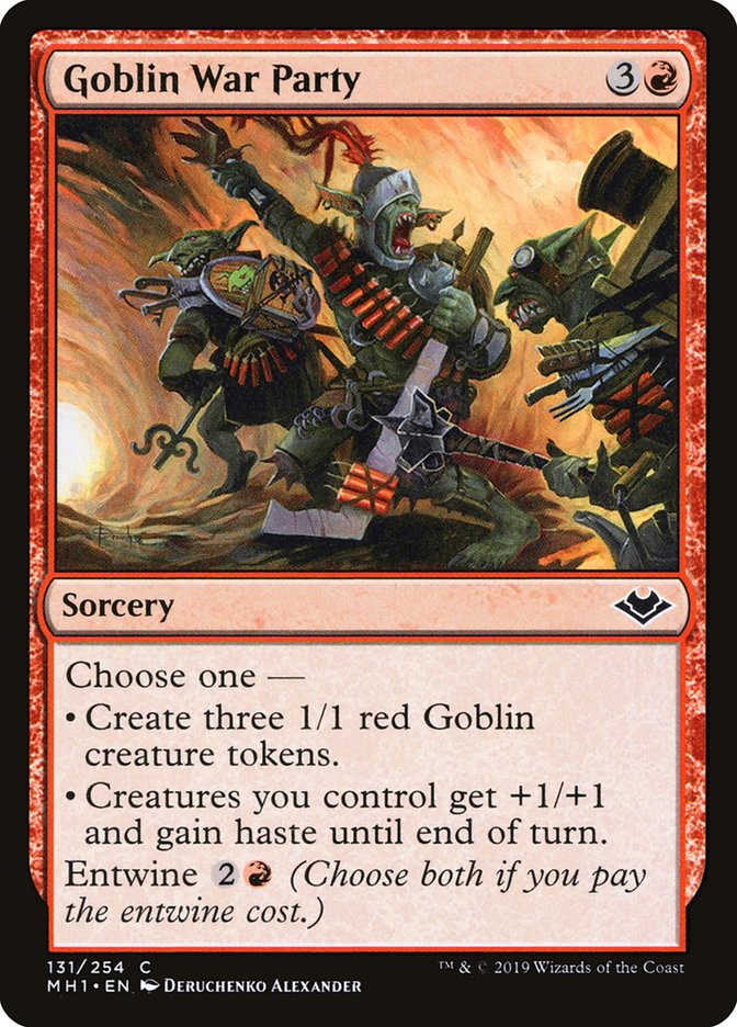 Goblin War Party [Modern Horizons] | Gam3 Escape