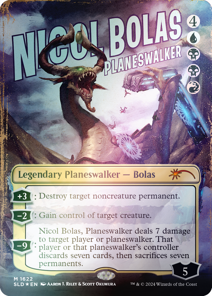 Nicol Bolas, Planeswalker (Rainbow Foil) [Secret Lair Drop Series] | Gam3 Escape