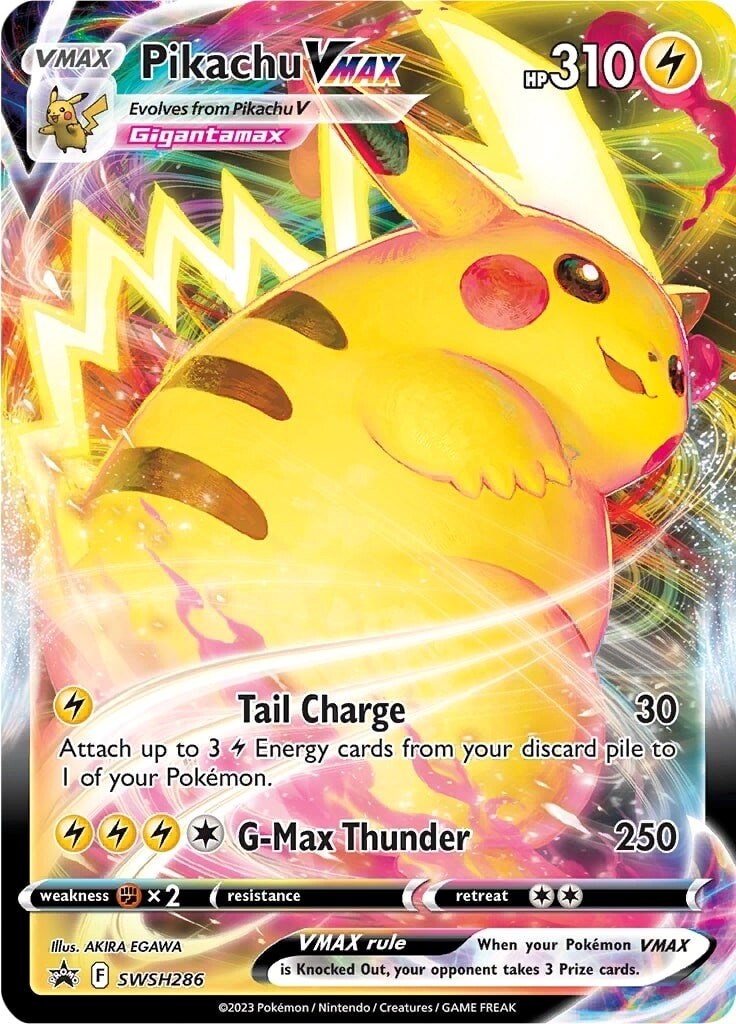 Pikachu VMAX (SWSH286) (Jumbo Card) [Sword & Shield: Black Star Promos] | Gam3 Escape