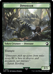 Copy // Dinosaur (0001) Double-Sided Token [The Lost Caverns of Ixalan Tokens] | Gam3 Escape