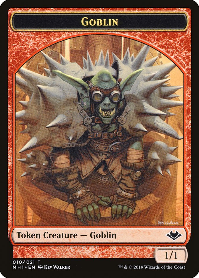 Angel (002) // Goblin (010) Double-Sided Token [Modern Horizons Tokens] | Gam3 Escape