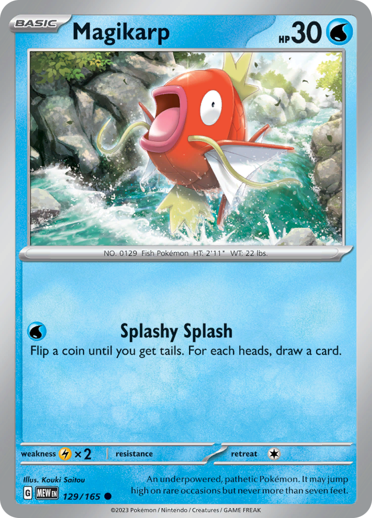 Magikarp (129/165) [Scarlet & Violet 151] | Gam3 Escape