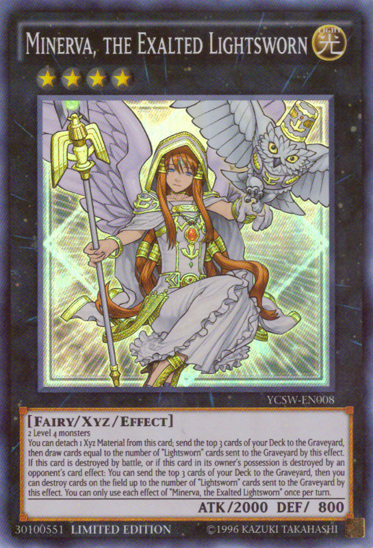 Minerva, the Exalted Lightsworn [YCSW-EN008] Super Rare | Gam3 Escape